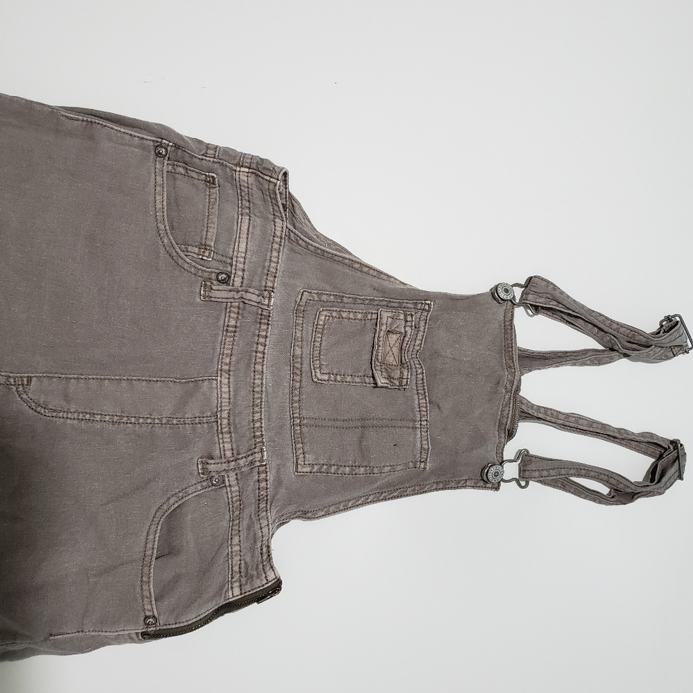 American Eagle Shortall Romper. Gray. Size XXS.